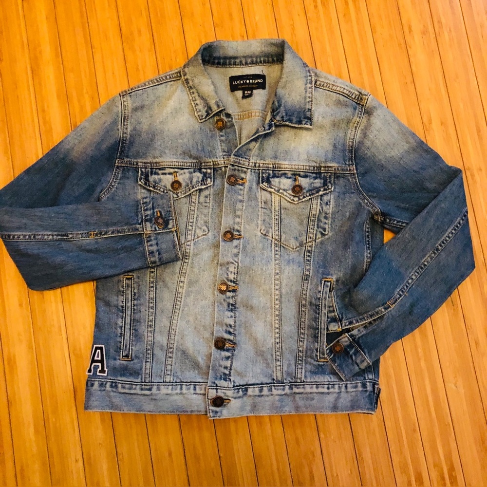 Lucky Brand Tomboy Tucker Denim Jacket